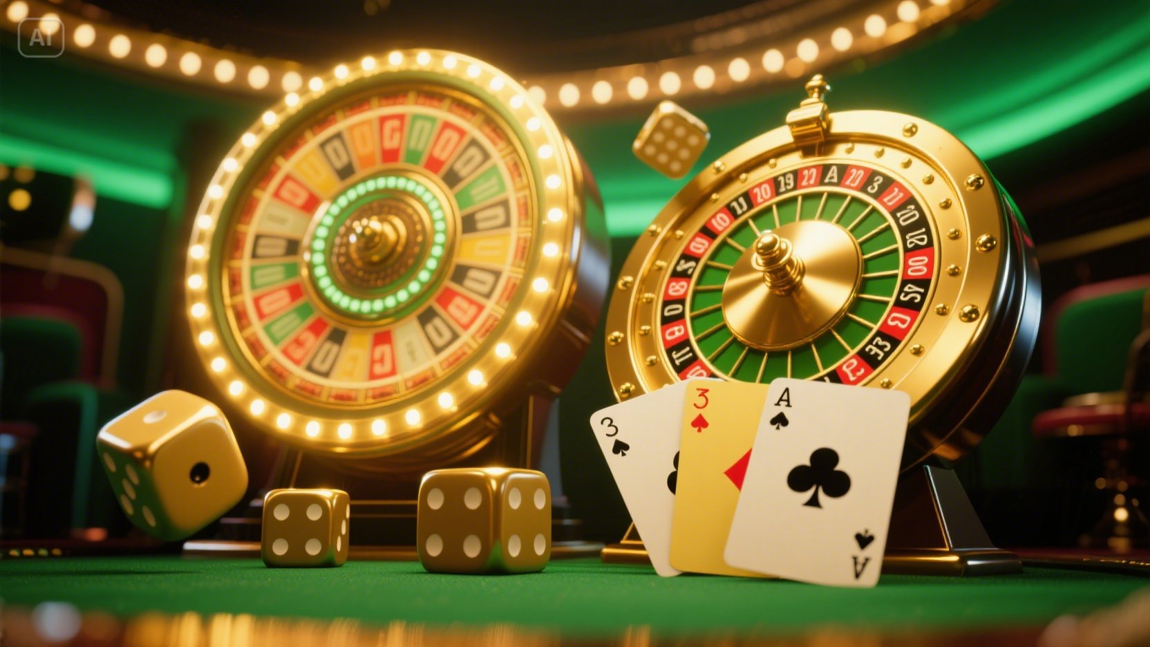 Casino  desktop and mobile interfaces