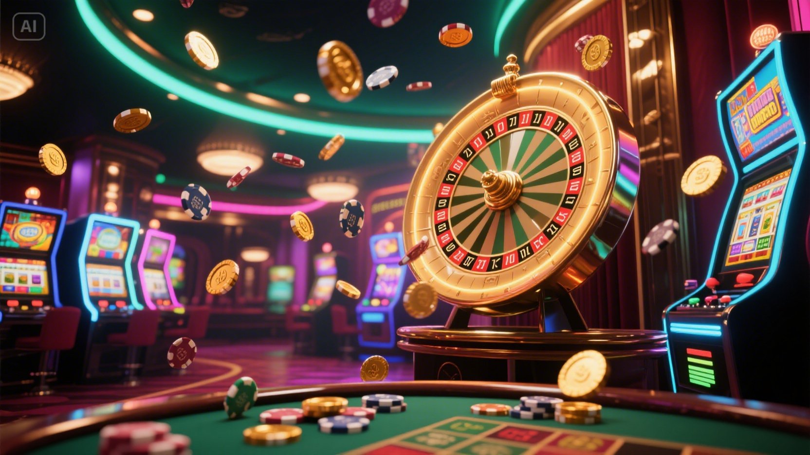 Casino  desktop and mobile interfaces